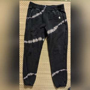 Todd Snyder + Champion Tie Dye Black Jogger Pants Men's Size Medium